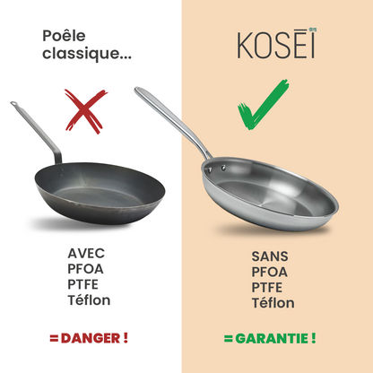 Poêle Inox - KOSEI