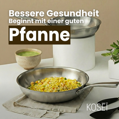 Edelstahlpfanne - KOSEI