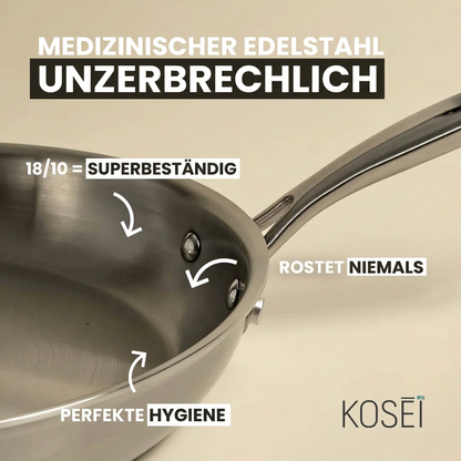 Edelstahlpfanne - KOSEI
