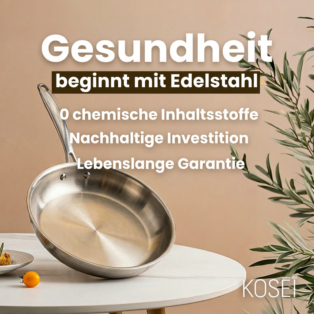 Edelstahlpfanne - KOSEI