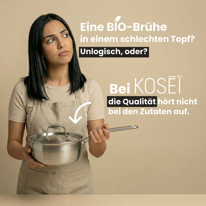 Edelstahl-Topf - KOSEI