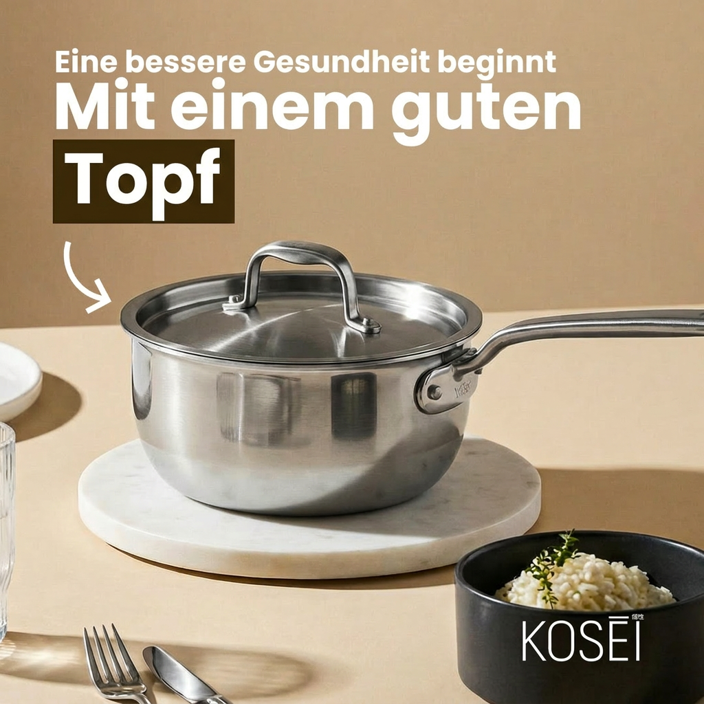 Edelstahl-Topf - KOSEI