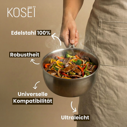 Edelstahl-Topf - KOSEI
