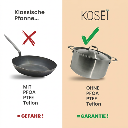 Edelstahl-Kochtopf - KOSEI