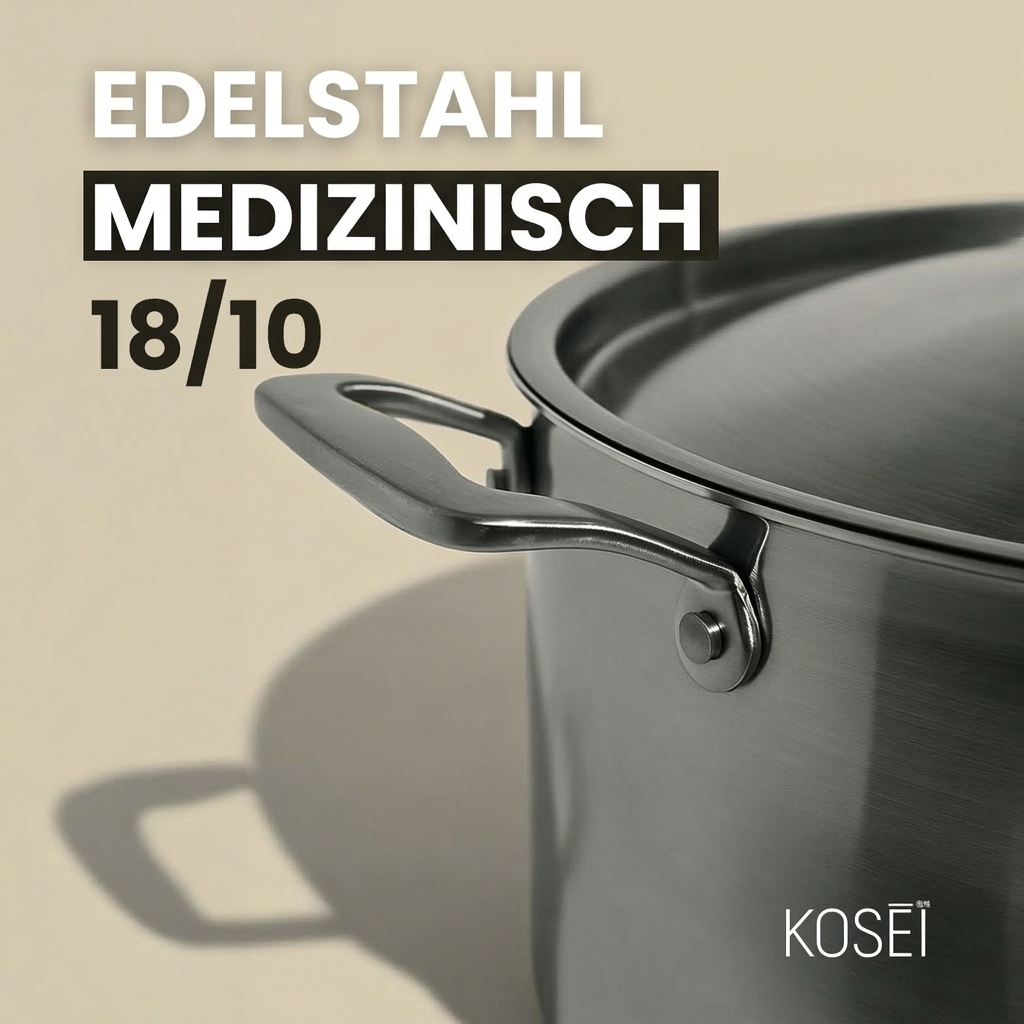 Edelstahl-Kochtopf - KOSEI