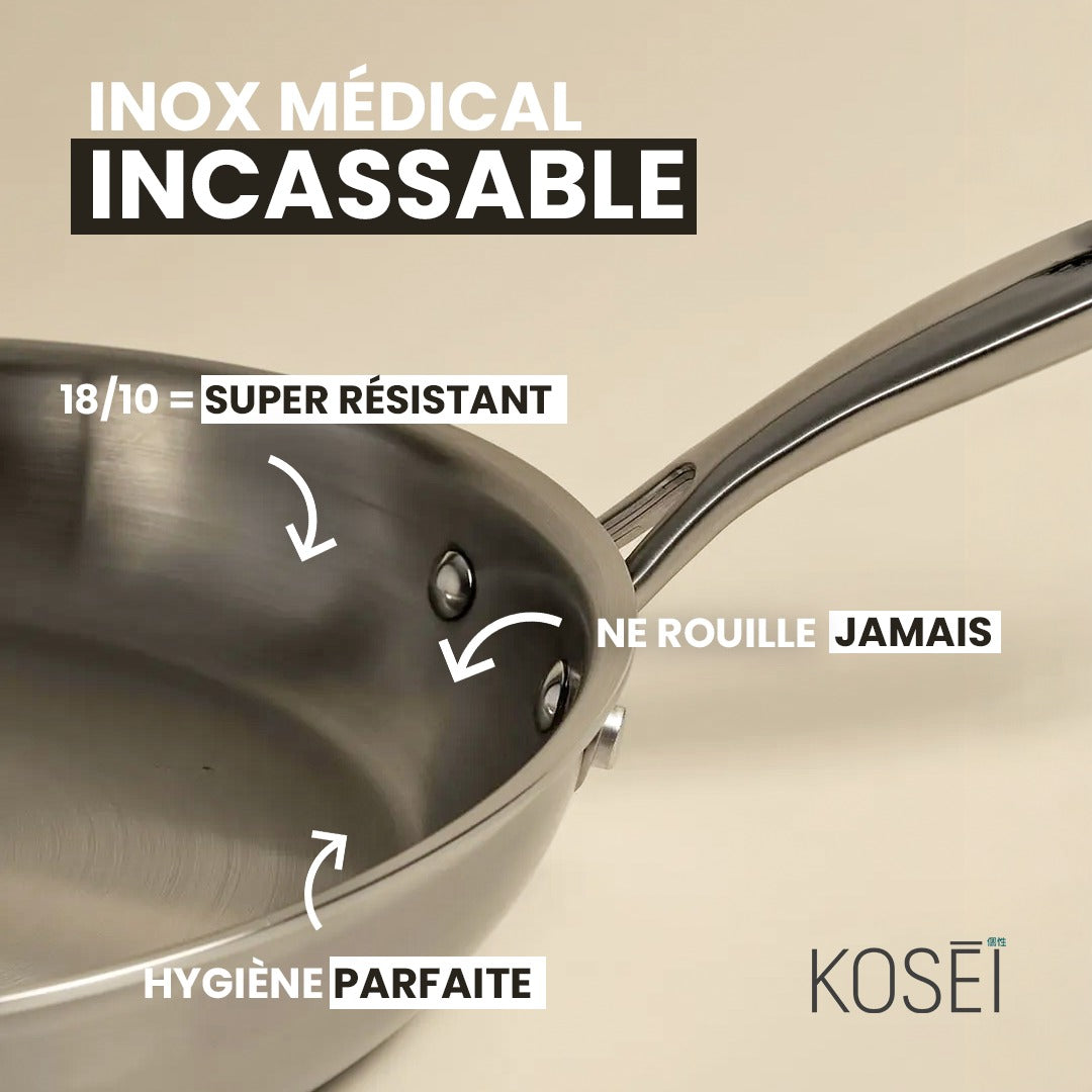 Poêle Inox - KOSEI