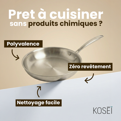 Poêle Inox - KOSEI